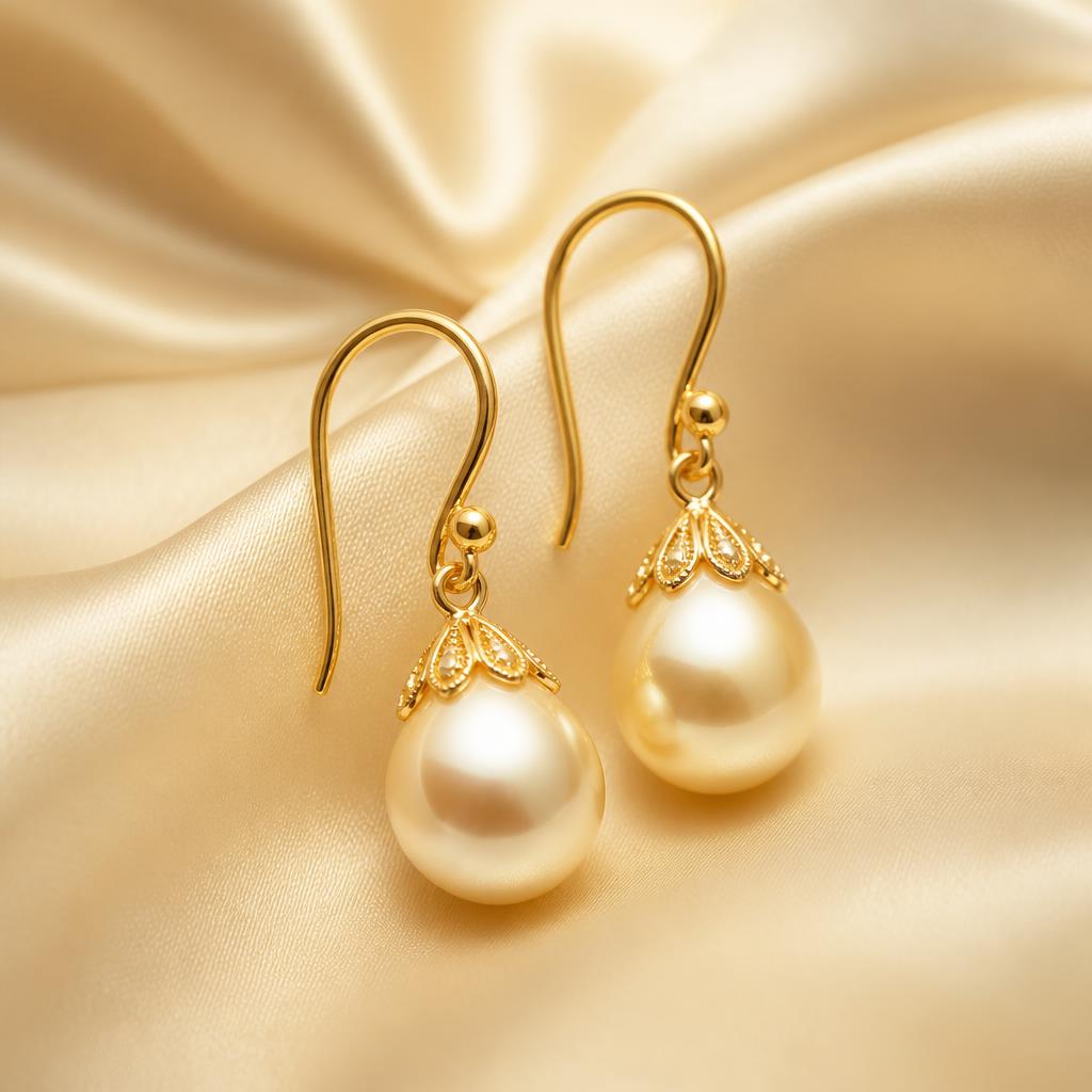 Dewdrop Pearl Earrings