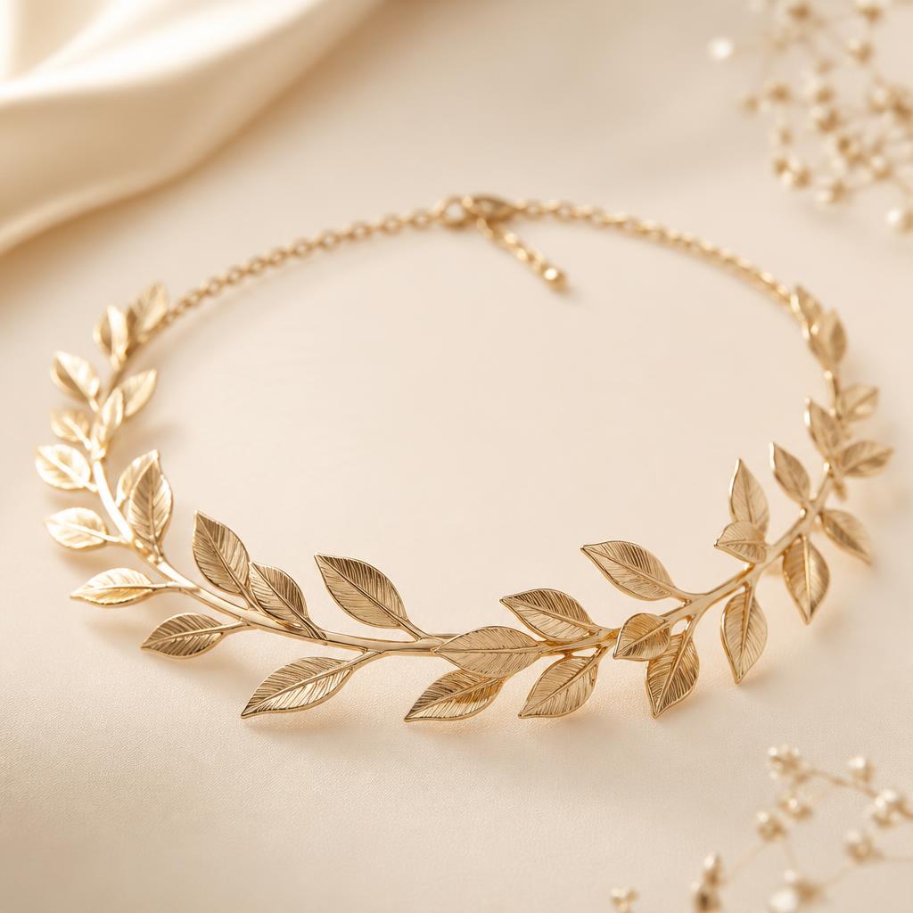 Gold Leaf Choker